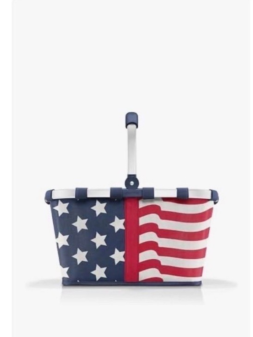 Patriotic Star & Stripe Foldable Tote - Blue, Red & White